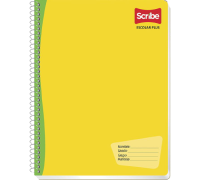 cuaderno scribe 100 hojas